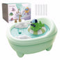 Cute Humidifier for Bedroom,Top Fill 0.34L Desk Mini Humidifier Aroma Diffuser,Cool Mist,20db Quiet,Easy Clean,Colorful Light, Auto Shut off,Small Humidifier for Baby Room,Plants,Home,Office (Purple)