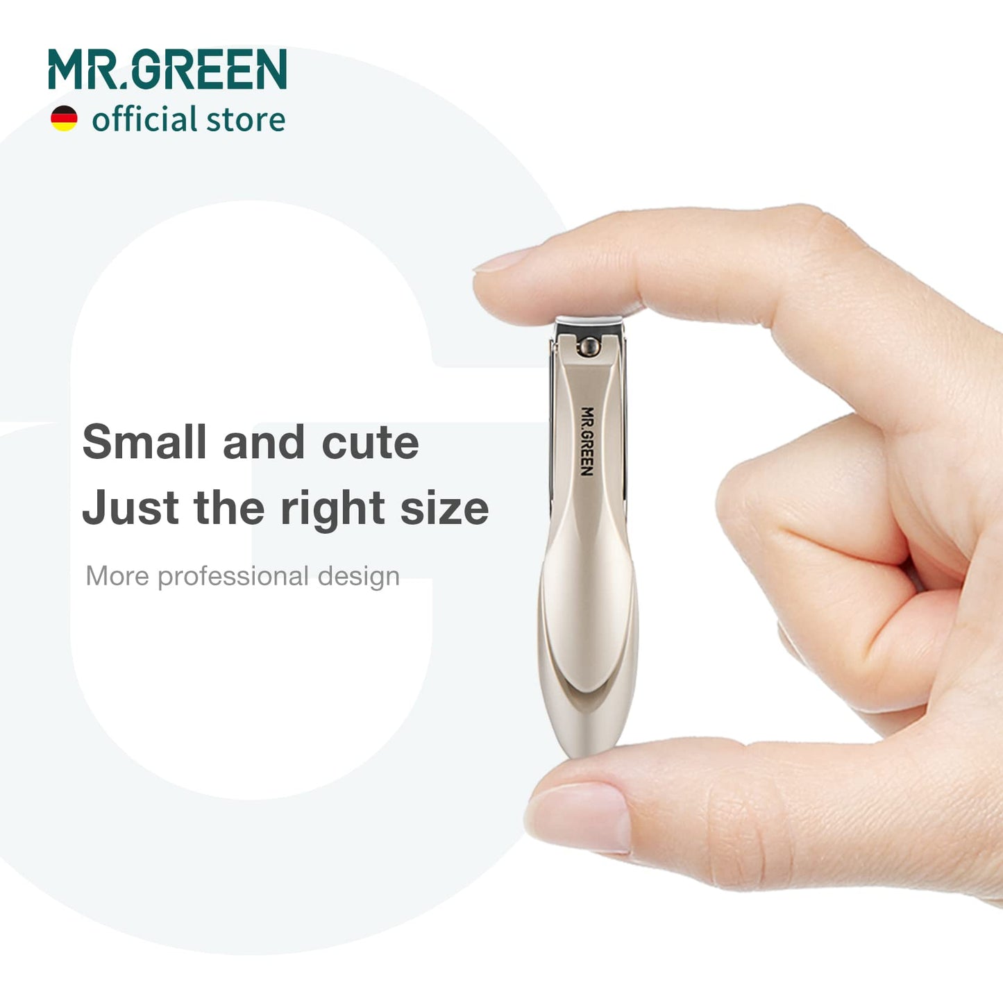 MR.GREEN Baby Safety Nail Clippers Nail Care Clippers Fingernail Cutter Newborn Baby Convenient Nail File Manicure Tools (Baby Nail Clipper)
