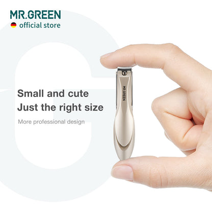 MR.GREEN Baby Safety Nail Clippers Nail Care Clippers Fingernail Cutter Newborn Baby Convenient Nail File Manicure Tools (Baby Nail Clipper)