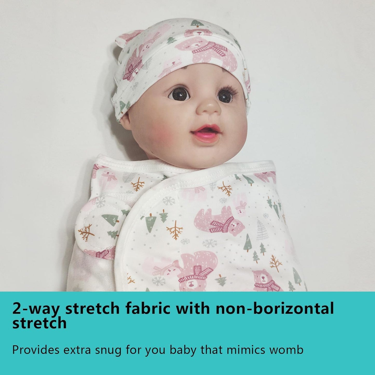 3-Pack Organic Baby Swaddle Sleep Sacks - Newborn Swaddle Sack - Baby Sleep Sack - Baby Swaddle Blanket Wrap…