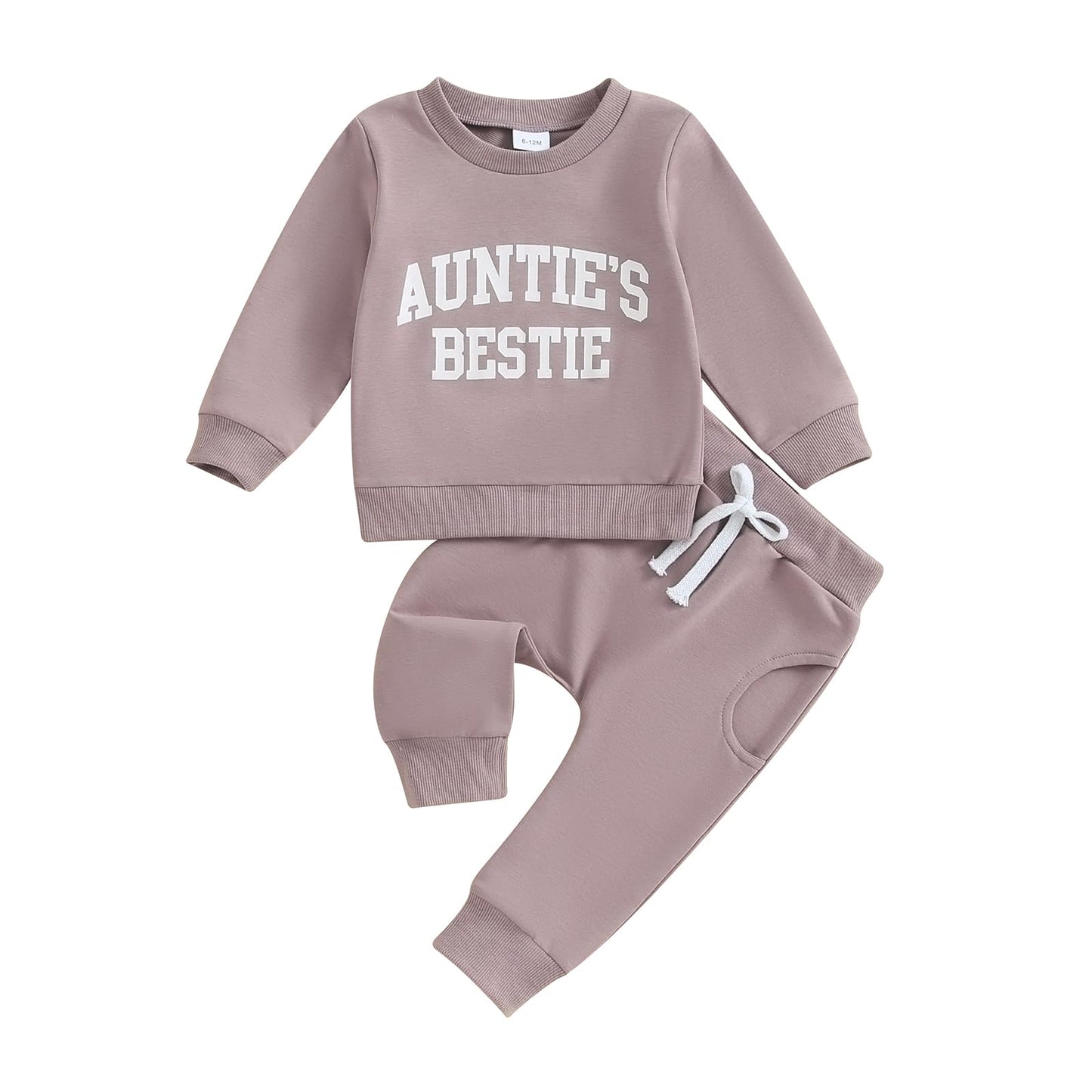 Kaipiclos Toddler Baby Girl Fall Winter Outfit Mamas Girl Long Sleeve Pullover Sweatshirts Jumper Pants Clothes Set