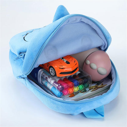 Cute Plush Toddler Backpacks Mini Brown Owl Backpack for Kids Real Littles Backpack for Boy Girl