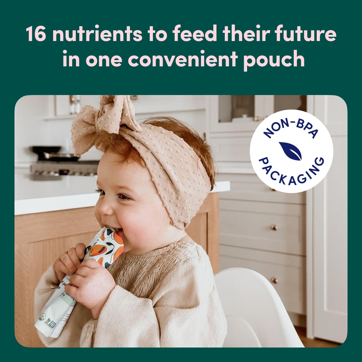 Cerebelly Organic Baby Food Pouches Variety Pack – Organic Veggie Purees for Toddlers | No Added Sugar, Fiber, Non-GMO | Blended Toddler Pouches | 4 Ounce BPA-Free Pouch | 4 Flavors | 8 Count