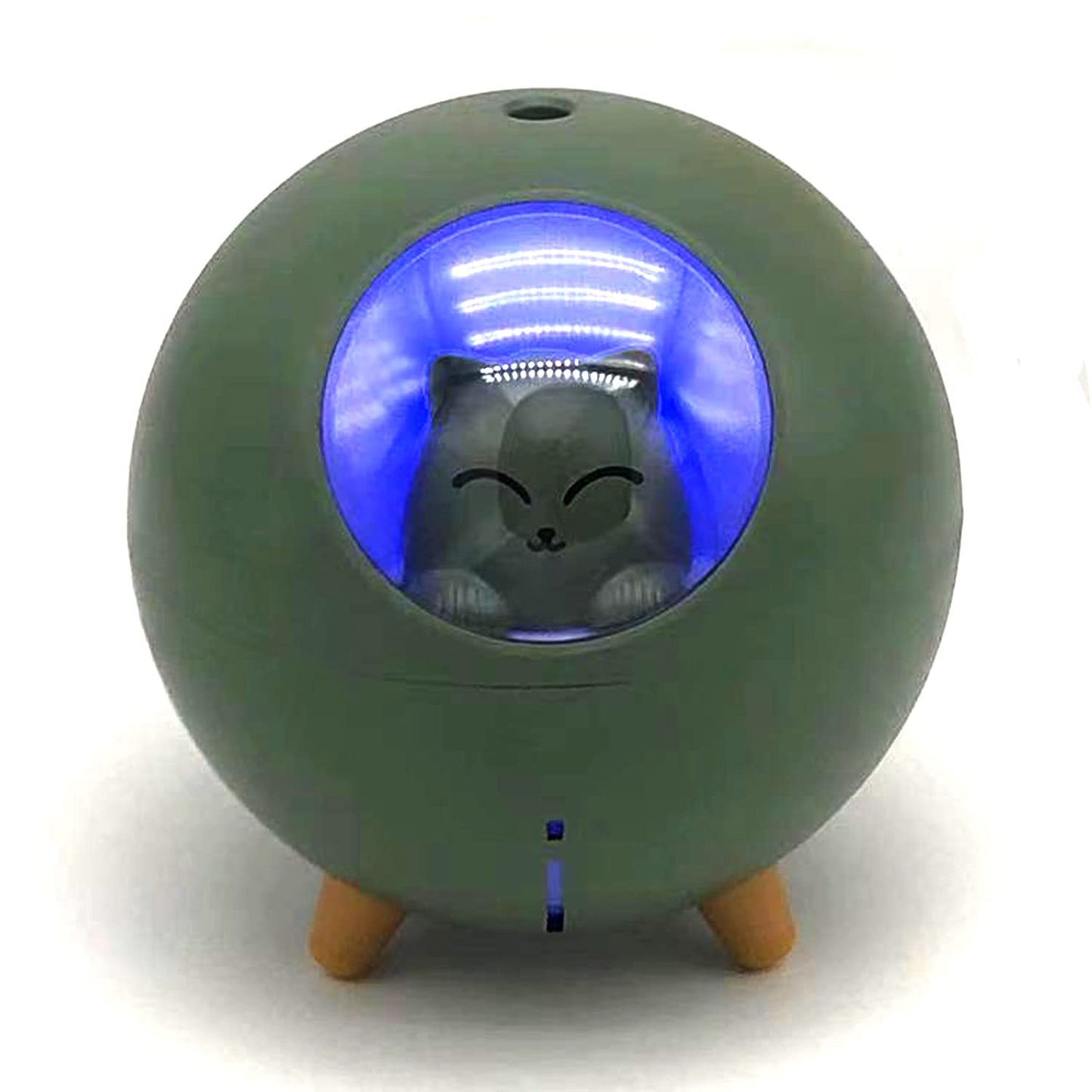 Lovely Quiet Mini Humidifier for Nursery - 7-Color Light, 2 Spray Modes, Auto Shut Off (White)