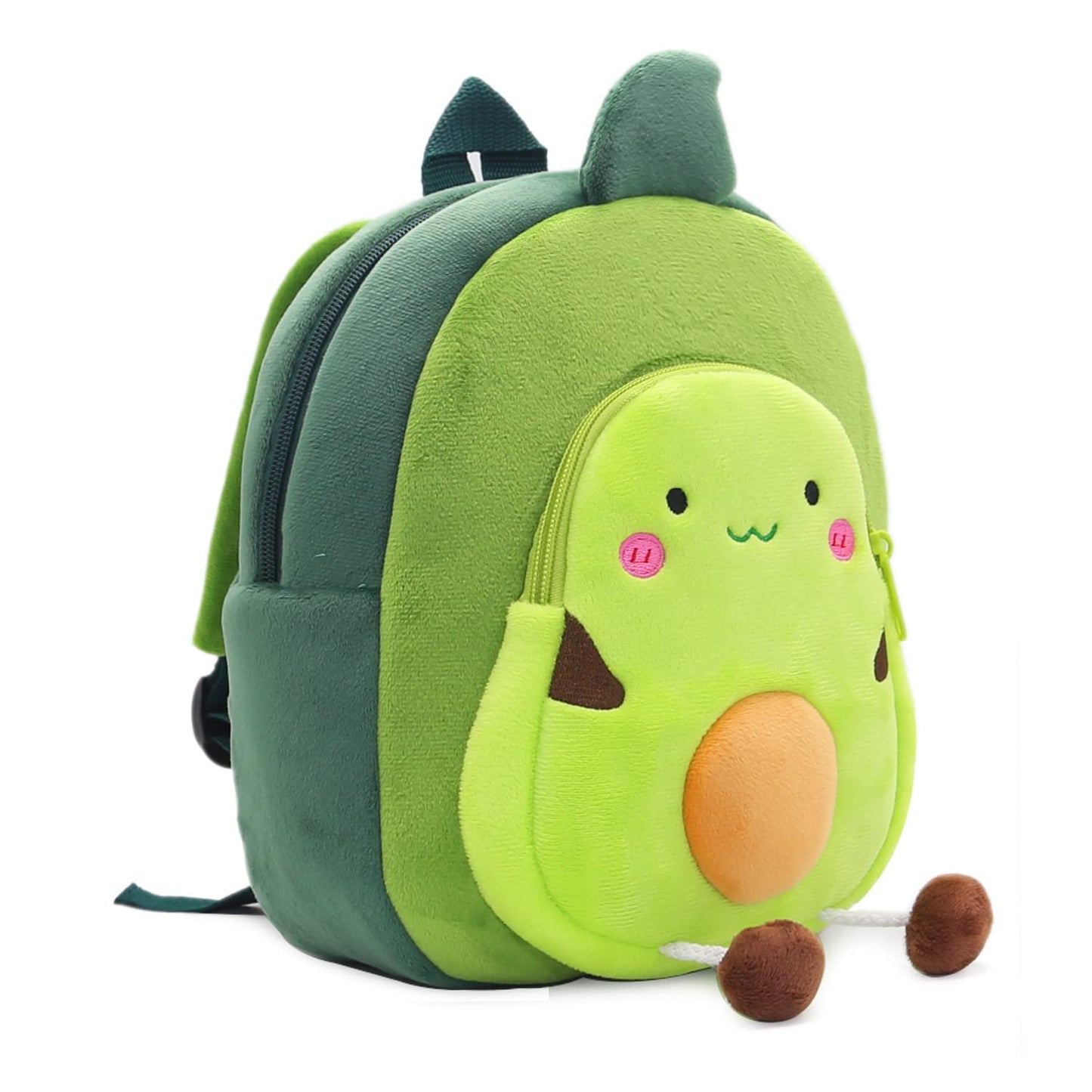 NICE CHOICE Cute Toddler Backpack Toddler Bag Plush Animal Cartoon Mini Travel Bag for Baby Girl Boy 2-6 Years(Grey Elephant)