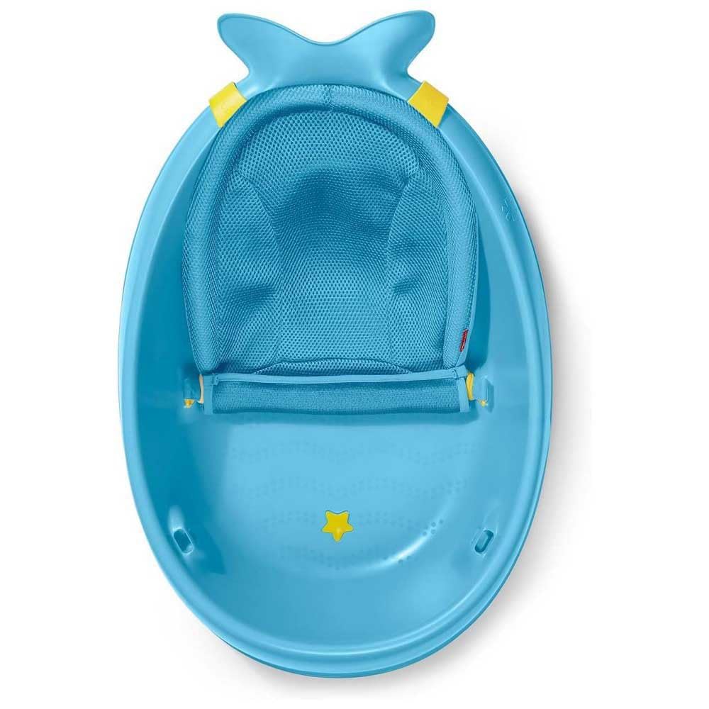 Skip Hop Baby Bath Tub 4-in-1 Grow with Baby Infant to Toddler , White