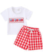 Yvowming Toddler Baby Boy Clothes Kids Summer Truck Print T Shirt Short Set with Pockets 0-4T
