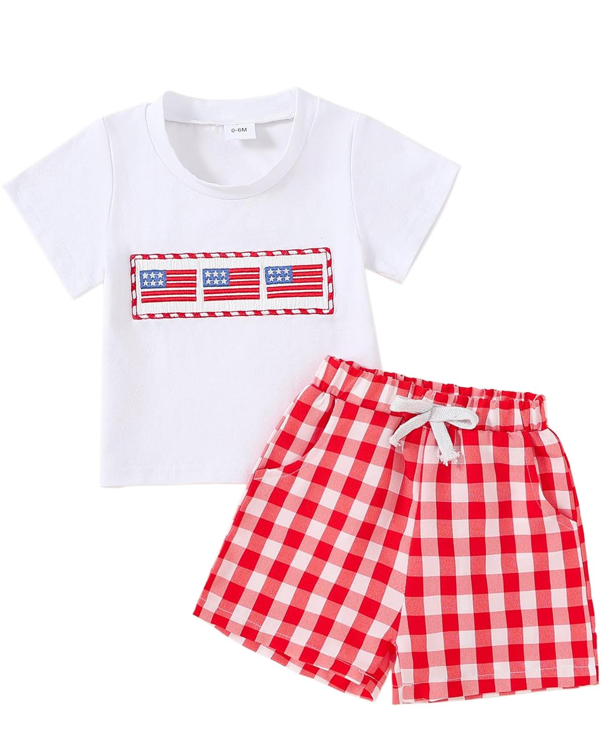 Yvowming Toddler Baby Boy Clothes Kids Summer Truck Print T Shirt Short Set with Pockets 0-4T