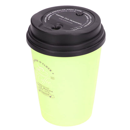 Humidifiers for Bedroom, 300ml Cool Mist Humidifiers, USB Mini Cute Coffee Cup Humidifier, Car Humidifier, Pink Desk Humidifier, Small Humidifier, Low Noise, Auto Shut-Off for Car, Plant, Office(Pink)