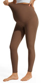 JOYSPELS Smooth Feeling Maternity Leggings Over The Belly with Pockets Workout Pregnancy Leggings