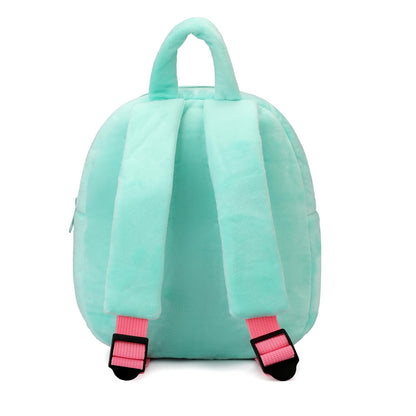 Cute Toddler Backpack Plush Animal Cartoon Mini Travel Daycare Bag for Baby Girl Boy 2-6 Years (Shark Blue)