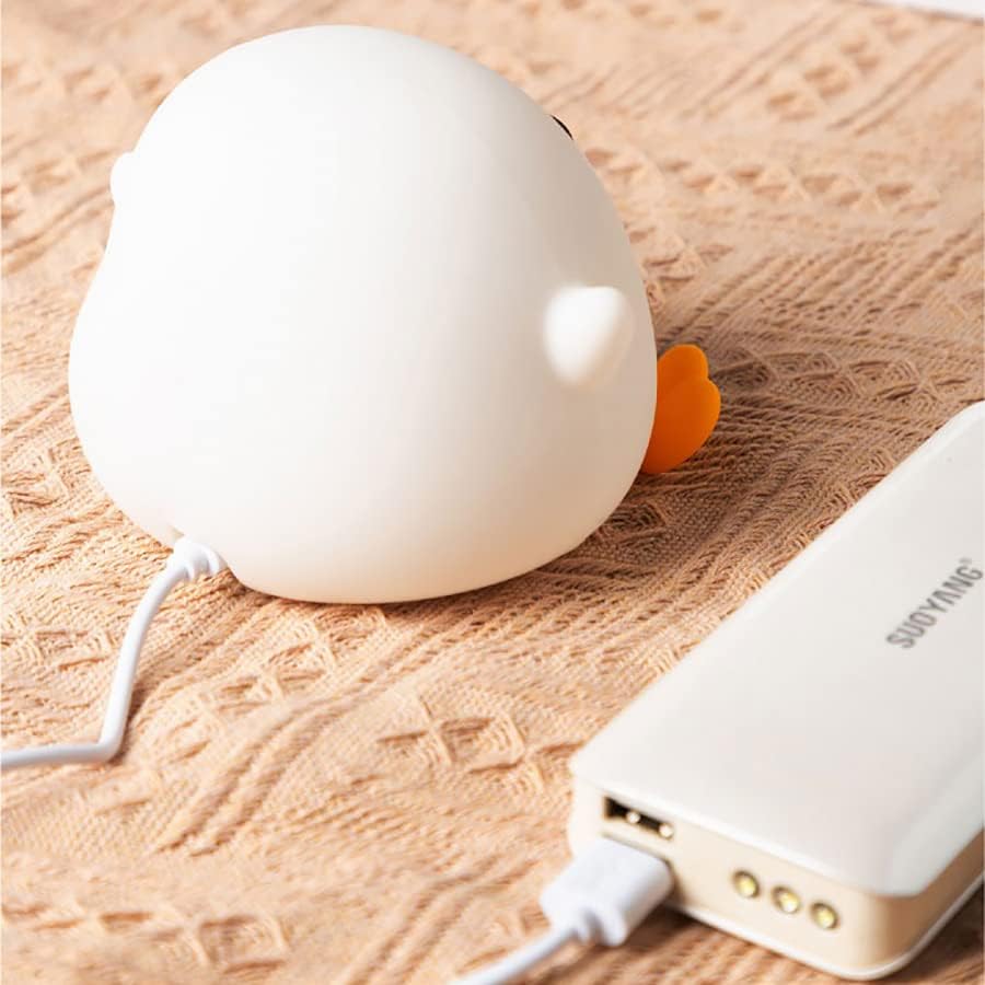 Cute Frog Night Light for Kids, Color Changeable Soft Silicone Sleeping Night Lamp for Nursery, Dimmable Timer Rechargeable Colorful Baby's Light Room Decor Children Gifts
