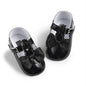 Meckior Infant Baby Girls Soft Sole Bowknot Princess Wedding Dress Mary Jane Flats Prewalker Newborn Light Baby Sneaker Shoes