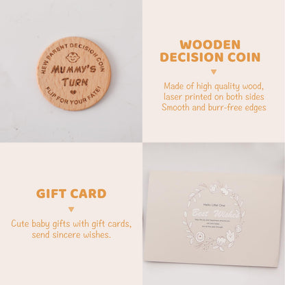Bopoobo Baby Shower Gifts for Boys - New Born Gifts, Unique Essentials: Onesie, Blanket, Rattle, Lovey, Socks, Decision Coins, Milestone