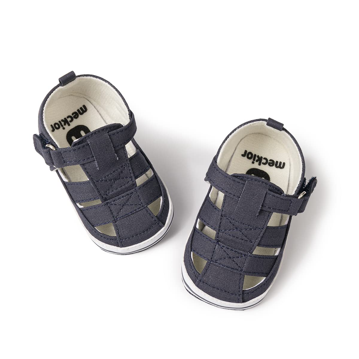 HsdsBebe Infant Baby Boys Girls Summer Beach Sandals Breathable Athletic Anti-slip Soft Sole Newborn First Walker Crib Shoes