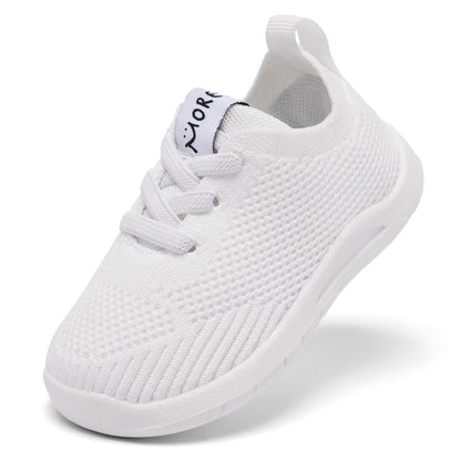 MORENDL Toddler Shoes Baby Walking Sock Shoes Infant Sneakers 0-4 Years Boy Girl Barefoot Tennis Shoe Non-Slip Brethable