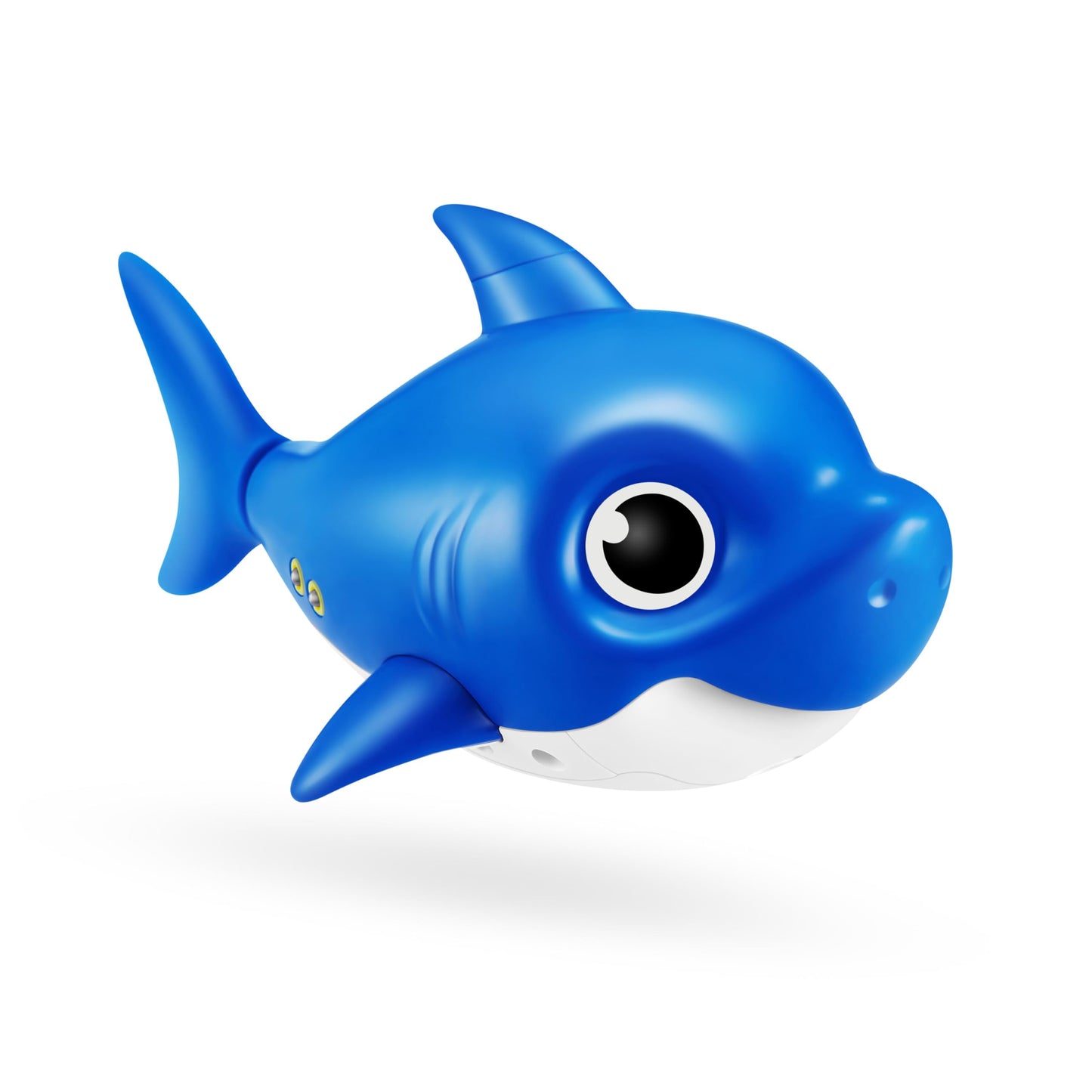 Robo Alive Junior Baby Shark New Silicon Fins Version Singing and Swimming Baby Shark (Yellow) by ZURU