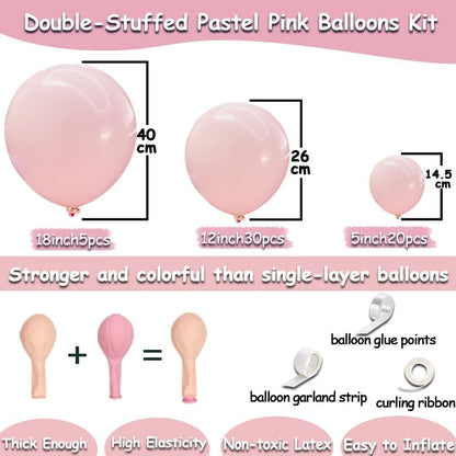 Double Stuffed Nude Balloon Garalnd Blush Beige Balloons Cream Brown Balloon Arch Kit Different Sizes Ivory Latex Balloons For Neutral Baby Shower Gender Reveal Birthday Boho Party Decorations