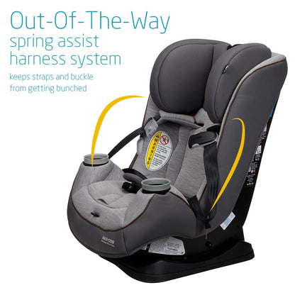 Maxi-Cosi Pria Max All-in-One Convertible Car Seat, Rear Facing Car Seat (4-40 lbs), Forward Facing Car Seat (22-65 lbs), High Back Booster Seat (40-100 lbs), Pure COSI, Desert Wonder
