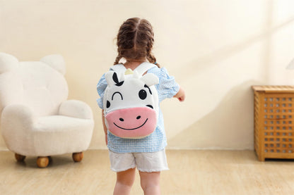 Cute Plush Toddler Backpacks Mini Brown Owl Backpack for Kids Real Littles Backpack for Boy Girl