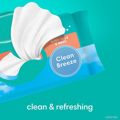 Pampers Baby Wipes Multi-Use Fragrance Free 9X Pop-Top Packs 504 Count