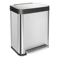 Diaper Pail, Baby Diaper Trash Can with Removal Inner Liner, Childproof Lock, Stainless Steel Garbage Pail with lid, Soft Close, Odor Control Diaper Disposal Bin, 4 Gallon Pink Diaper Can