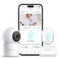Sense-U Pro Baby Movement Monitor with Arousal Vibration, Movement/Rollover/Overheating Alerts, Audible & App Notifications, Easy Clip-On Design, Smart Sleep Monitor, FSA/HSA Eligible