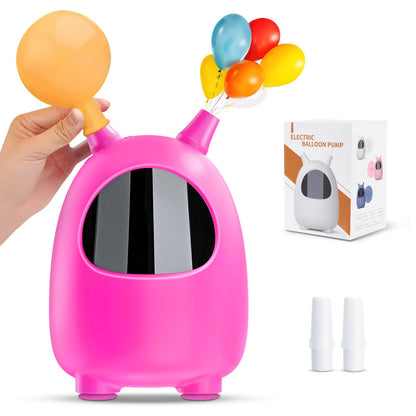 Balloon Pump Electric, SPLAKS Balloons Inflator Air Pump Portable Balloon Blower for Garland Arch, Party Decoration