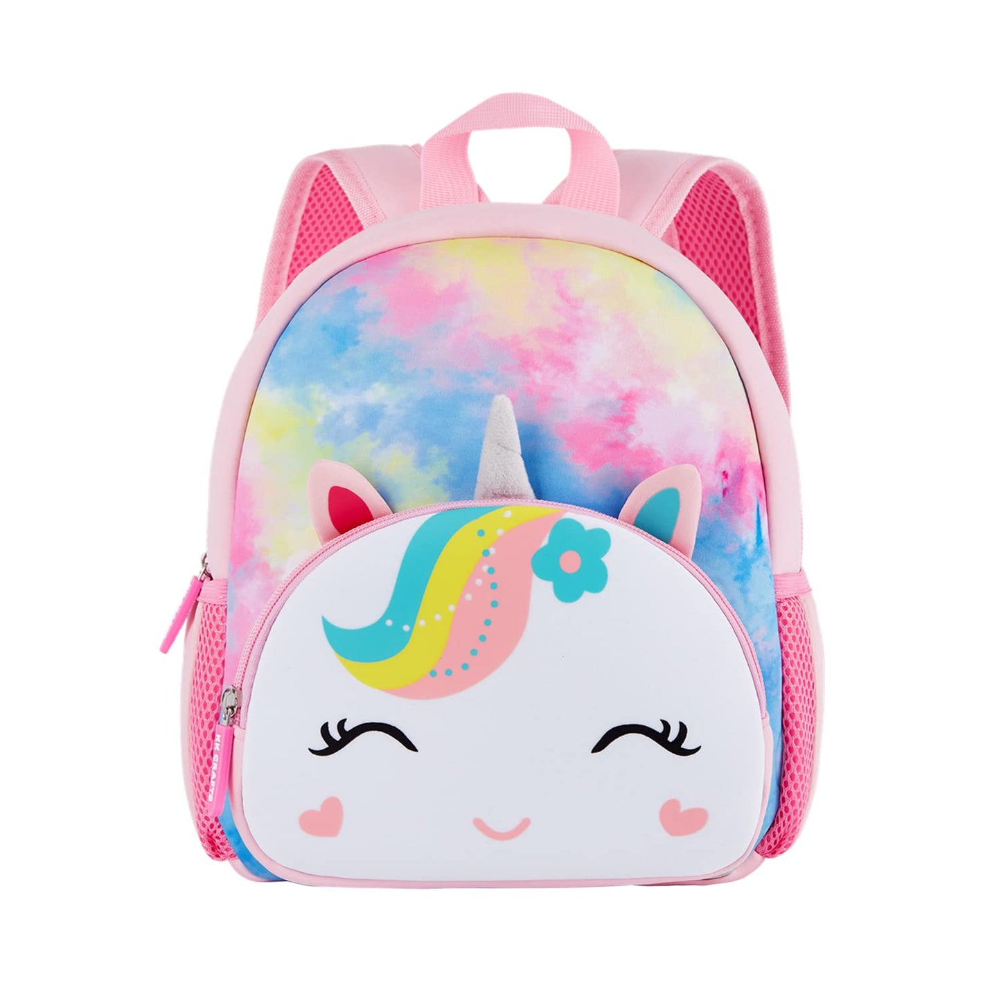 KK CRAFTS Preschool Backpack Toddler Neoprene Animal Schoolbag Lunch backpack for Kids Boys Girls(Dinosaur)