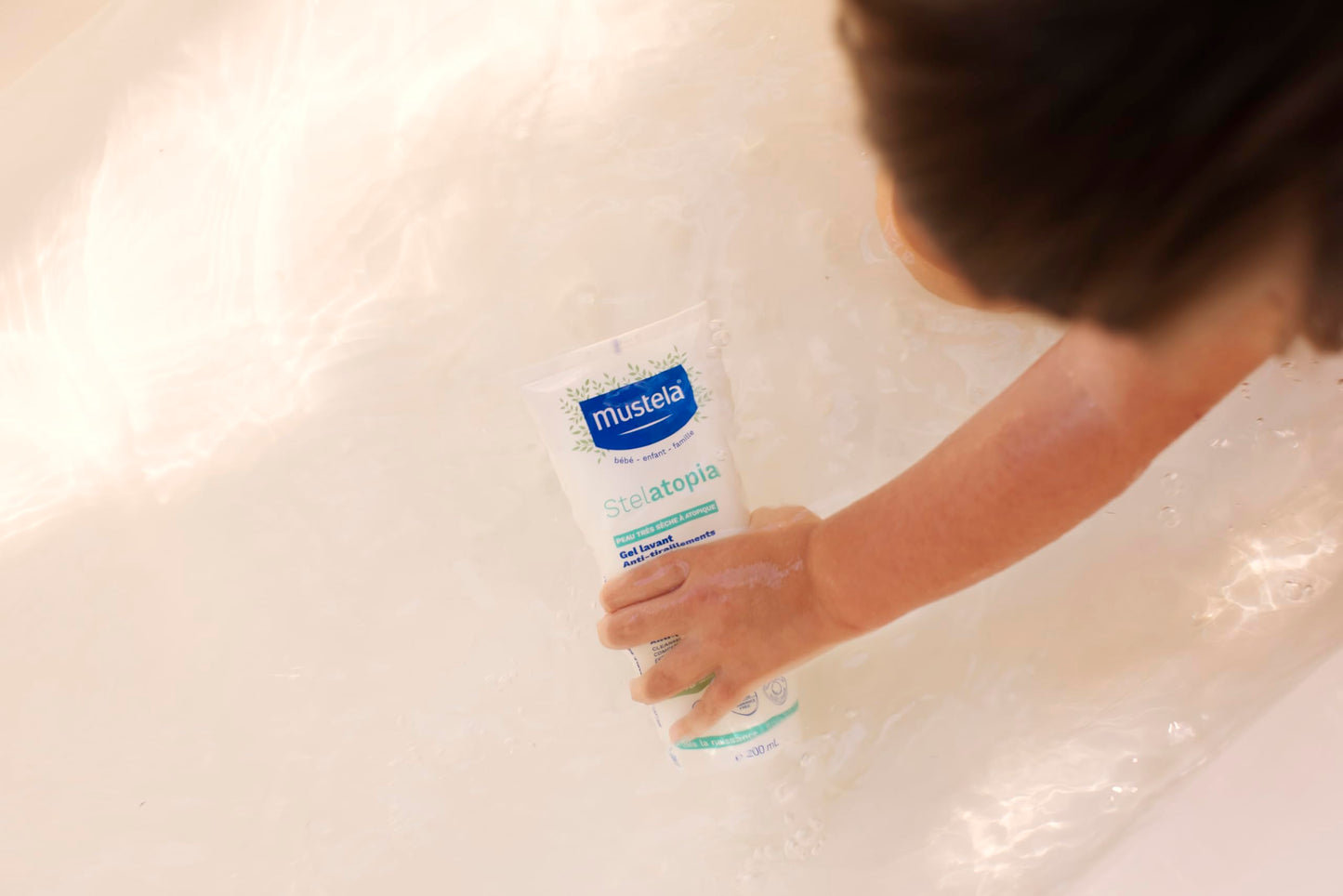 Mustela Stelatopia Eczema-Prone Skin Cleansing Gel - Baby Face & Body Wash with Natural Avocado & Sunflower Oil - Fragrance-Free & Tear Free - Various Sizes