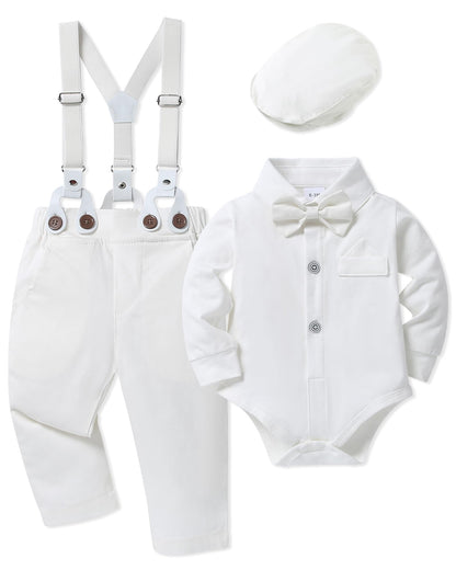 SANMIO Baby Boy Clothes 0-24M Baby Boy Suits 4pcs Baby Boys Baptism Easter Outfits Baby Christmas Clothes