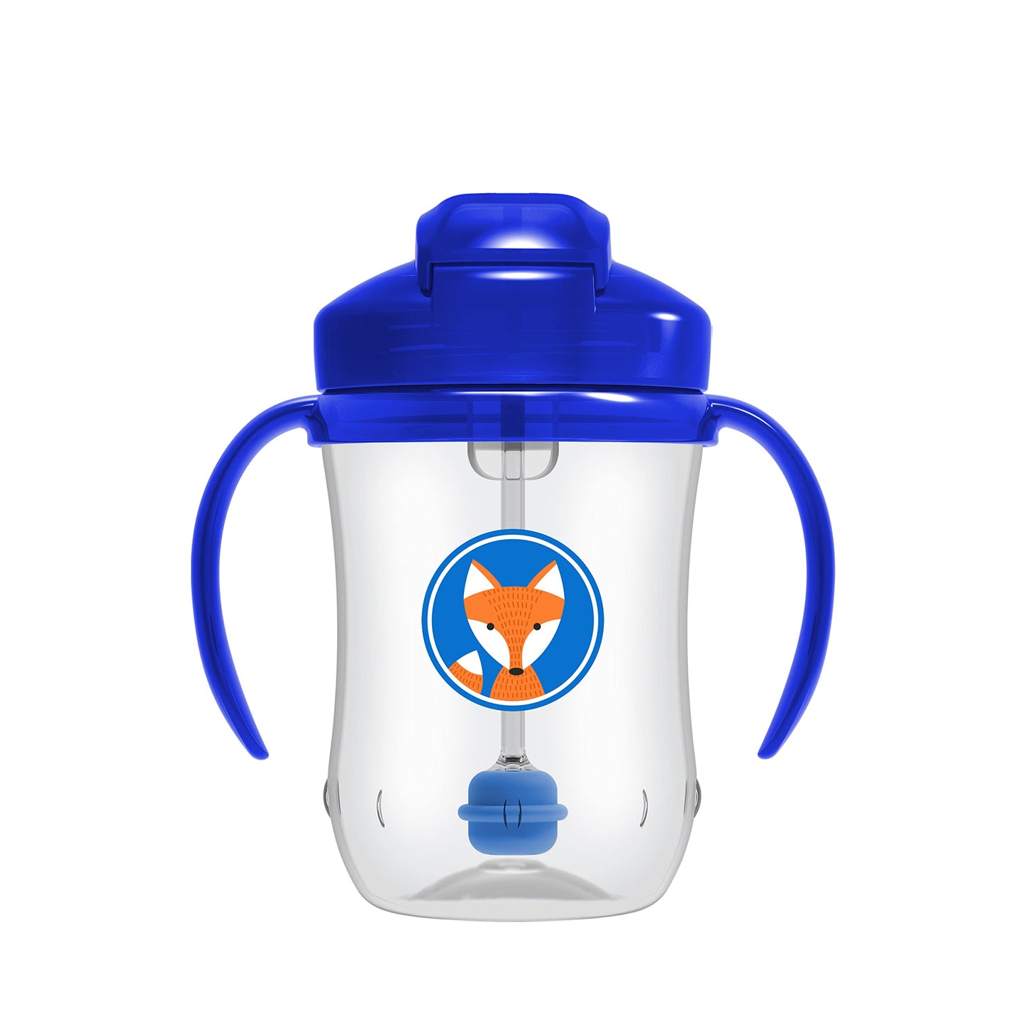 Dr. Brown's Milestones, Baby's First Straw Cup Sippy Cup with Straw, 6m+, 9oz/270ml, Coral, BPA Free