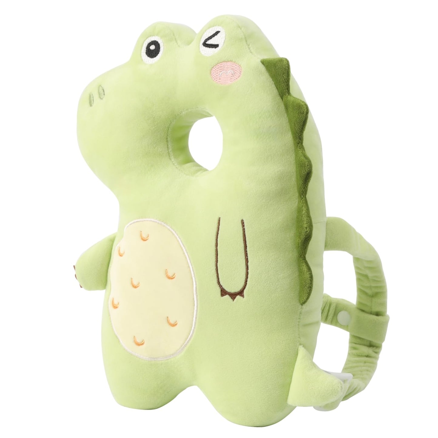 Baby Head Protector Backpack -Soft & Lightweight Pads - Prevents Bebes Backward Fall Astronauts Plush Stuffed