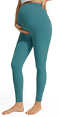 JOYSPELS Smooth Feeling Maternity Leggings Over The Belly with Pockets Workout Pregnancy Leggings