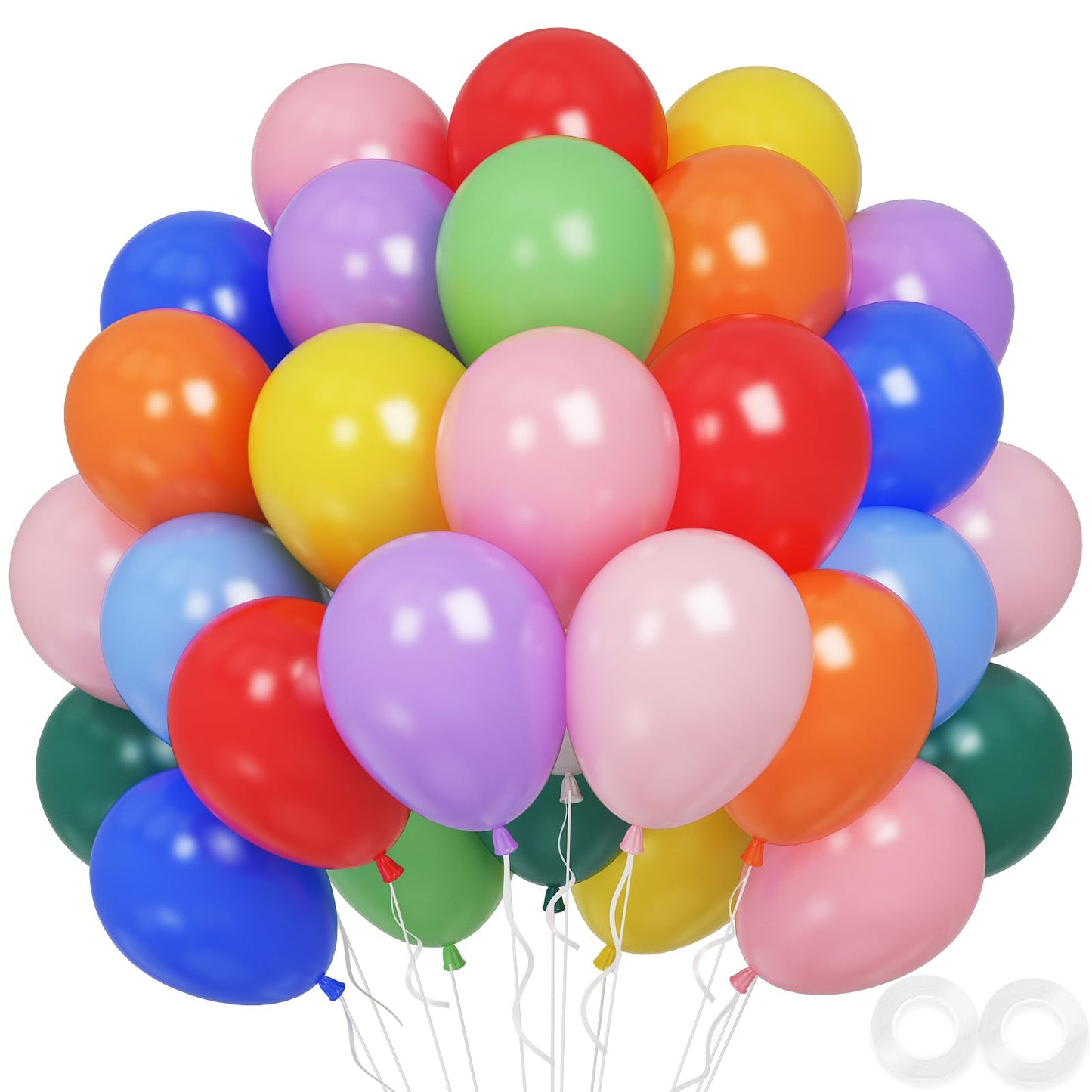 Beige Balloons, 60 PCS 12 Inch Cream Nude Sand White Clear Latex Birthday Balloons for Birthday Baby Shower Wedding Party Decorations