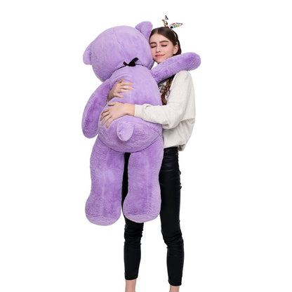 MaoGoLan Giant Big Teddy Bear 4 Feet 47 inch Life Size Tan Plush Bear Brown Stuffed Animal for Children Boyfriend