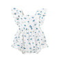 Happy Town Newborn Baby Girl Clothes Infant Summer Romper Sleeveless Floral Cute Outfits One Piece Jumpsuit Bodysuit