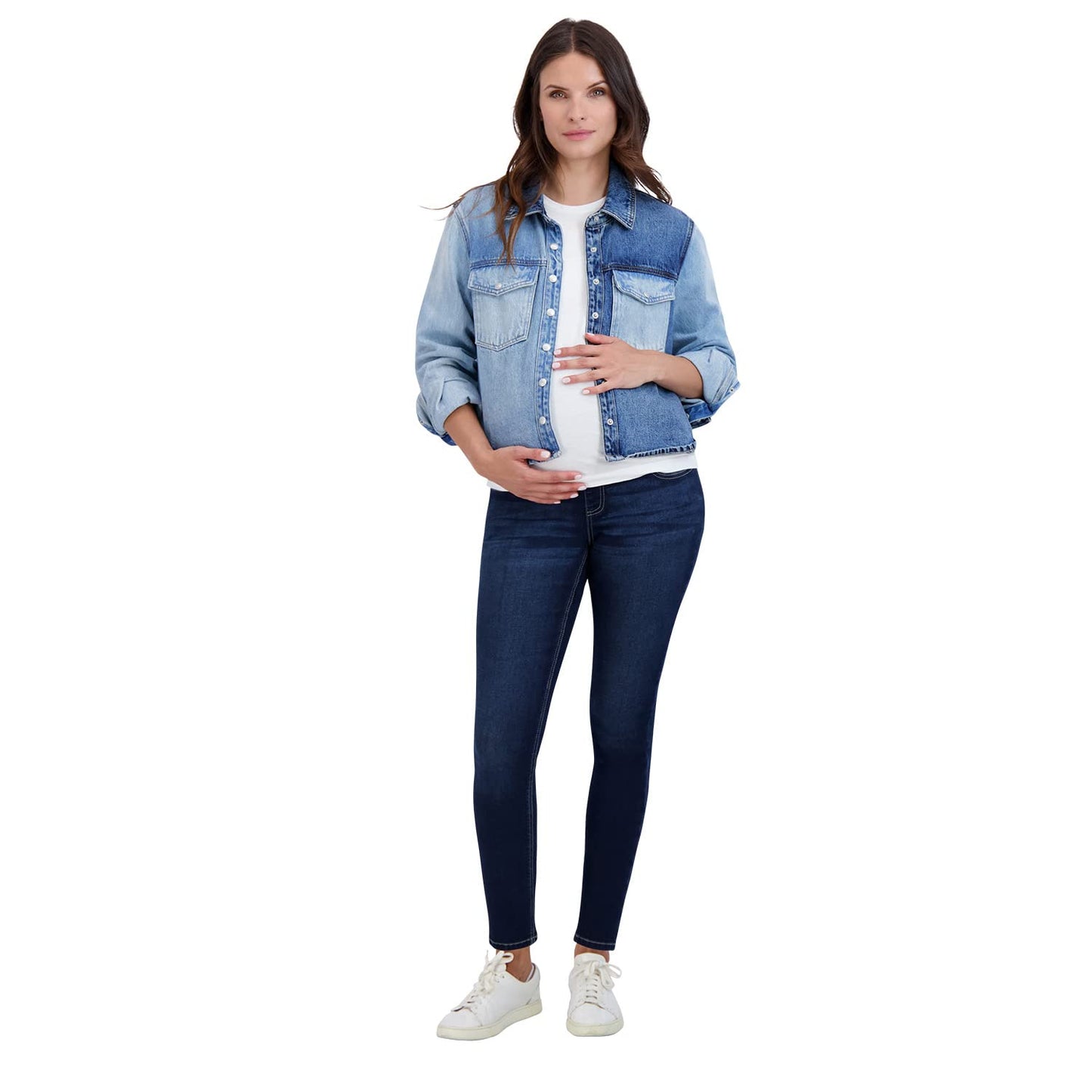 Savi Parker Women’s Maternity Jeans Over The Belly - Pregnancy Clothes for All Seasons, Maternity Pants