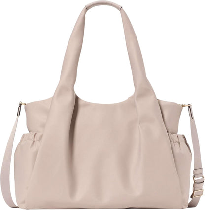 kate spade new york Carter Large Diaper Baby Bag Tote (Cozy Grey)
