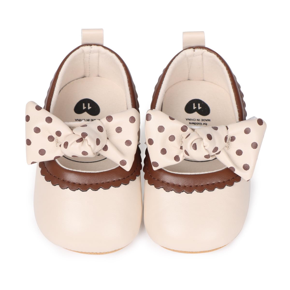 HsdsBebe Infant Baby Girls Mary Jane Flats Bow Non-Slip Soft Sole Princess Toddler First Walkers Sneaker Wedding Dress Shoes