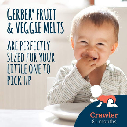 Gerber Baby Snacks Yogurt Melts, Strawberry, 1 Ounce (Pack of 7)