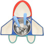 Beaupretty Children's Airplane Shaped Divided Plate Set for Toddlers 304 Stainless Steel Dinnerware with Spoon and Fork for Baby Food Serving and Creative Meals