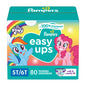 Pampers Training Pants - Easy Ups Girls & Boys - Size 5T-6T, 84 Count, Easy Pull Up & Down Design, My Little Pony Potty Underwear (Packaging May Vary)