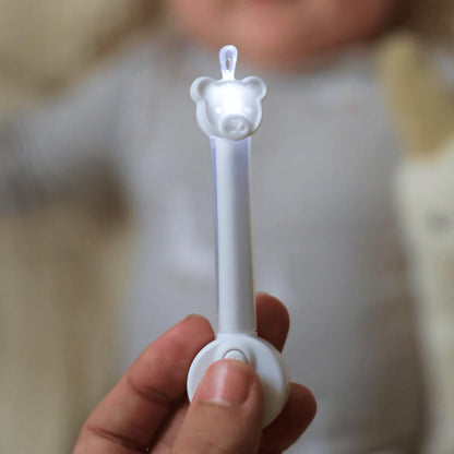 oogiebear: Baby Nose Cleaner & Ear Wax Removal Tool - Safe Booger & Earwax Removal for Newborns, Infants, Toddlers - Dual-Ended - Essential Baby Stuff, Diaper Bag Must-Have, with CASE