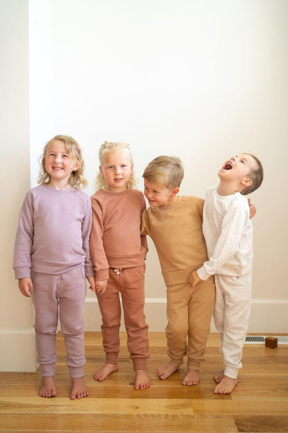 Fall Outfits for Kids and Toddler | Long Sleeve Top and Long Pants Set Baby Sweatsuits