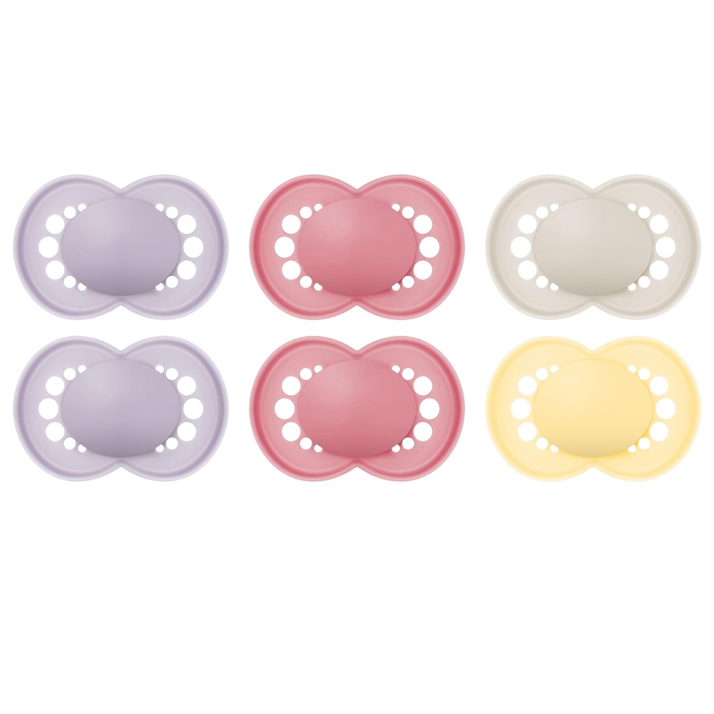 MAM Original Matte Baby Pacifiers, Binky for 6-16 Months, BPA-Free Silicone Nipple, Easy to Clean, Best for Breastfed Babies, Developed with Medical Experts, 2 Count Binkies with Sterilizer Case
