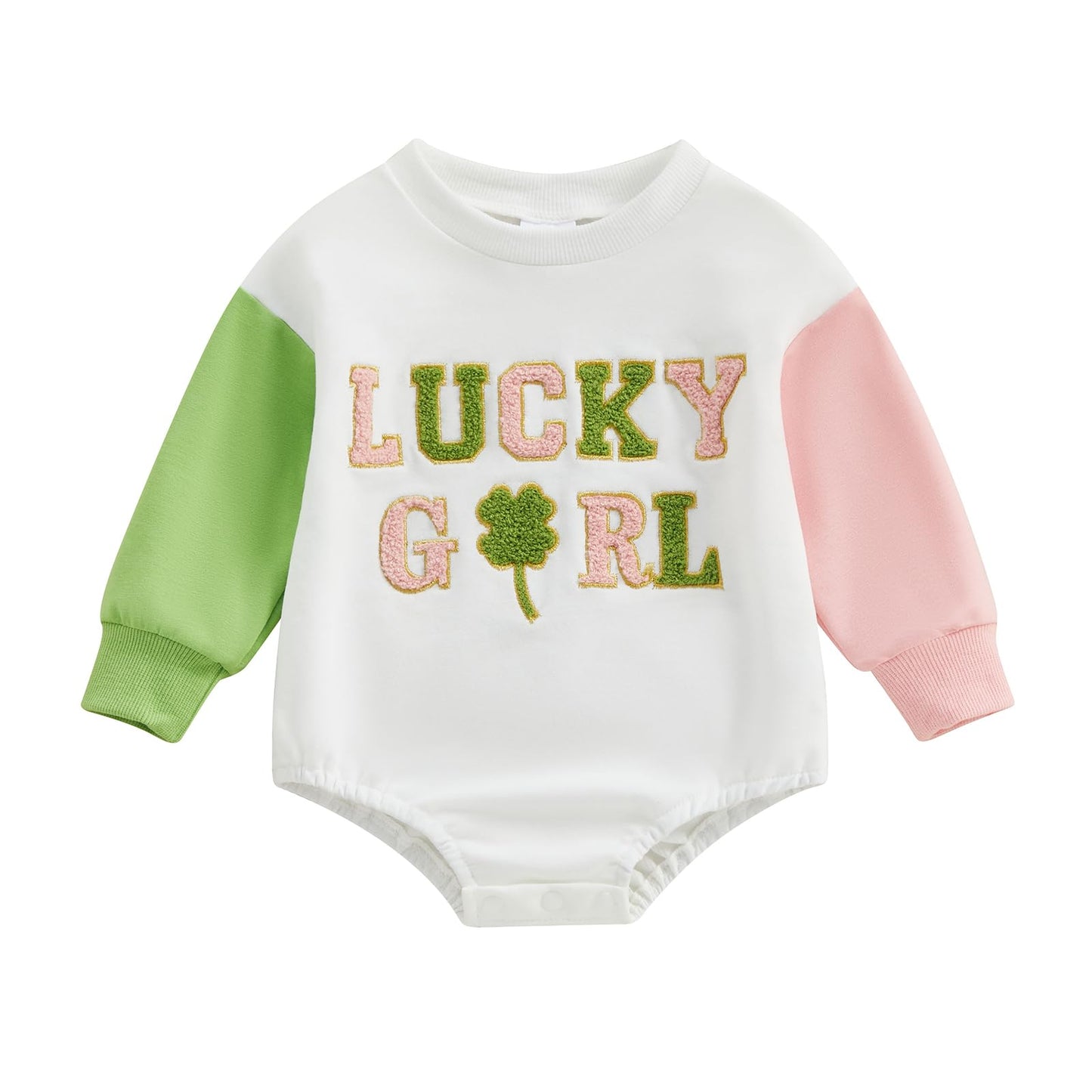 Easter Newborn Baby Girl Clothes Fuzzy Bunny Embroidery Romper Sweatshirt Bubble Jumpsuit Toddler Baby Girl Outfit
