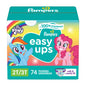 Pampers Training Pants - Easy Ups Girls & Boys - Size 5T-6T, 84 Count, Easy Pull Up & Down Design, My Little Pony Potty Underwear (Packaging May Vary)