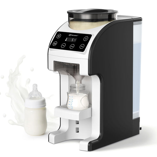 Instant Formula Maker, Fast and Customizable Formula Dispenser Machine with Accurate Temperature Control for Baby, Automatic Powder Blending for All Brands of Bottles and Formula, White