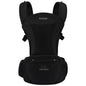 Bebamour Baby Carrier Newborn to Toddler-2 in 1 Hip Seat & Carrier Front and Back Carry with Head Hood & 3 Pieces Teething Pads& Waist Extenders & Storage Bag 0-36 Months (Green)